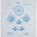 Футболка приталенная Old Patents. Wheel, голубой меланж, 70755/14
