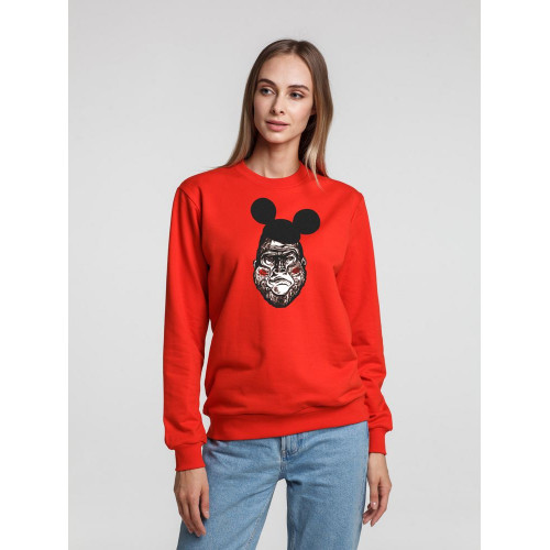 Толстовка Monkey Mouse, красная, 70773/50