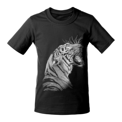 Футболка детская Like a Tiger, черная, 70808/30 Футболка детская Like a Tiger, черная, 70808/30