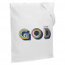 Холщовая сумка «Новый GOD», белая, 71905/60 Холщовая сумка «Новый GOD», белая, 71905/60