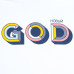 Футболка мужская «Новый GOD», белая, 71906/60