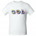 Футболка мужская «Новый GOD», белая, 71906/60