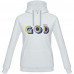 Толстовка с капюшоном «Новый GOD», белая, 71908/60