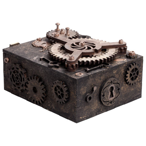 Шкатулка с секретом Gearbox, большая, 7771 Шкатулка с секретом Gearbox, большая, 7771