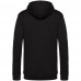 Толстовка с капюшоном унисекс Hoodie, черная, WU03W005 Толстовка с капюшоном унисекс Hoodie, черная, WU03W005