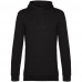Толстовка с капюшоном унисекс Hoodie, черная, WU03W005 Толстовка с капюшоном унисекс Hoodie, черная, WU03W005