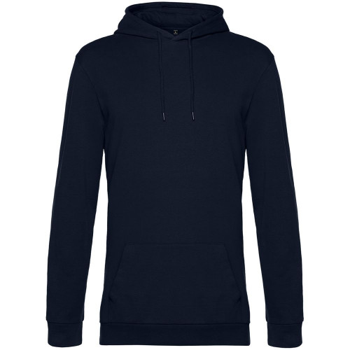 Толстовка с капюшоном унисекс Hoodie, темно-синяя, WU03W006 Толстовка с капюшоном унисекс Hoodie, темно-синяя, WU03W006