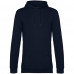 Толстовка с капюшоном унисекс Hoodie, темно-синяя, WU03W006 Толстовка с капюшоном унисекс Hoodie, темно-синяя, WU03W006