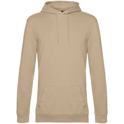 Толстовка с капюшоном унисекс Hoodie, бежевая, WU03W123 Толстовка с капюшоном унисекс Hoodie, бежевая, WU03W123
