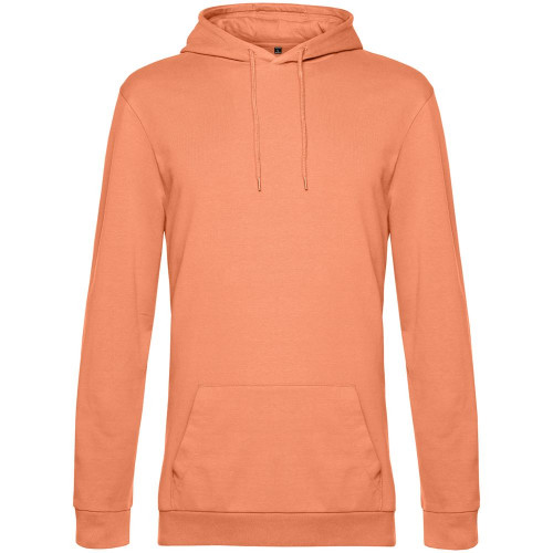 Толстовка с капюшоном унисекс Hoodie, светло-оранжевая, WU03W255 Толстовка с капюшоном унисекс Hoodie, светло-оранжевая, WU03W255