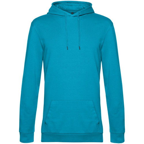 Толстовка с капюшоном унисекс Hoodie, бирюзовая, WU03W443 Толстовка с капюшоном унисекс Hoodie, бирюзовая, WU03W443