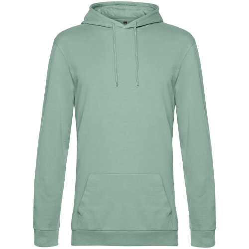 Толстовка с капюшоном унисекс Hoodie, серо-зеленая, WU03W502 Толстовка с капюшоном унисекс Hoodie, серо-зеленая, WU03W502