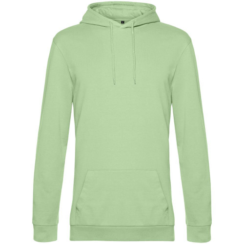 Толстовка с капюшоном унисекс Hoodie, светло-зеленая, WU03W503 Толстовка с капюшоном унисекс Hoodie, светло-зеленая, WU03W503