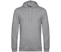 Толстовка с капюшоном унисекс Hoodie, серый меланж