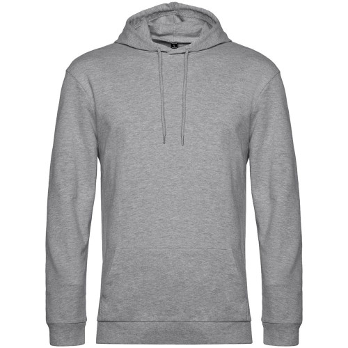 Толстовка с капюшоном унисекс Hoodie, серый меланж, WU03W610