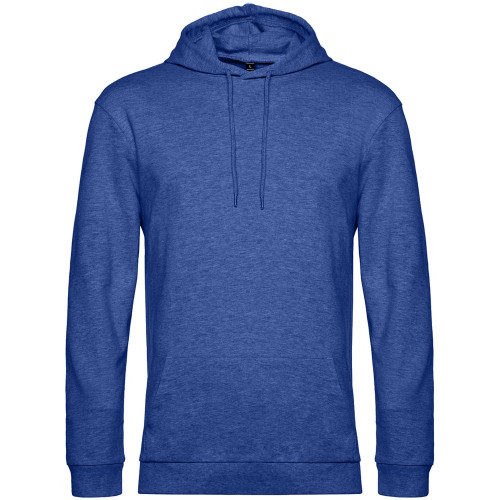 Толстовка с капюшоном унисекс Hoodie, ярко-синий меланж, WU03W612