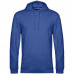 Толстовка с капюшоном унисекс Hoodie, ярко-синий меланж, WU03W612