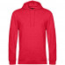 Толстовка с капюшоном унисекс Hoodie, красный меланж, WU03W617 Толстовка с капюшоном унисекс Hoodie, красный меланж, WU03W617