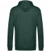 Толстовка с капюшоном унисекс Hoodie, темно-зеленый меланж, WU03W618