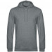 Толстовка с капюшоном унисекс Hoodie, темно-серый меланж, WU03W623 Толстовка с капюшоном унисекс Hoodie, темно-серый меланж, WU03W623