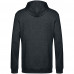 Толстовка с капюшоном унисекс Hoodie, серый меланж (антрацит), WU03W625 Толстовка с капюшоном унисекс Hoodie, серый меланж (антрацит), WU03W625