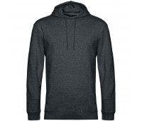 Толстовка с капюшоном унисекс Hoodie, серый меланж (антрацит) Толстовка с капюшоном унисекс Hoodie, серый меланж (антрацит)