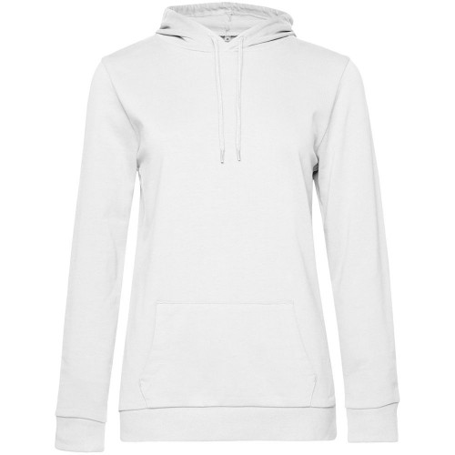Толстовка с капюшоном женская Hoodie, белая, WW04W001 Толстовка с капюшоном женская Hoodie, белая, WW04W001