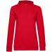 Толстовка с капюшоном женская Hoodie, красная, WW04W004 Толстовка с капюшоном женская Hoodie, красная, WW04W004