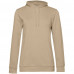 Толстовка с капюшоном женская Hoodie, бежевая, WW04W123 Толстовка с капюшоном женская Hoodie, бежевая, WW04W123