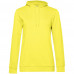 Толстовка с капюшоном женская Hoodie, желтая, WW04W201