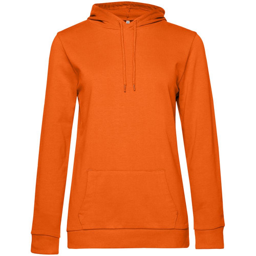 Толстовка с капюшоном женская Hoodie, оранжевая, WW04W233 Толстовка с капюшоном женская Hoodie, оранжевая, WW04W233