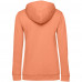 Толстовка с капюшоном женская Hoodie, светло-оранжевая, WW04W255 Толстовка с капюшоном женская Hoodie, светло-оранжевая, WW04W255