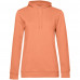 Толстовка с капюшоном женская Hoodie, светло-оранжевая, WW04W255 Толстовка с капюшоном женская Hoodie, светло-оранжевая, WW04W255