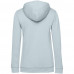 Толстовка с капюшоном женская Hoodie, светло-голубая, WW04W405