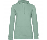 Толстовка с капюшоном женская Hoodie, серо-зеленая Толстовка с капюшоном женская Hoodie, серо-зеленая