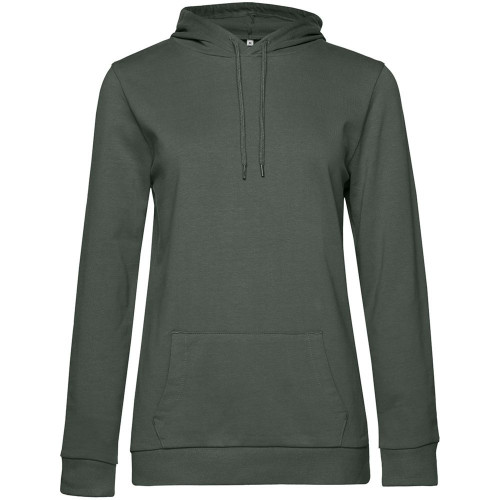 Толстовка с капюшоном женская Hoodie, хаки, WW04W551 Толстовка с капюшоном женская Hoodie, хаки, WW04W551