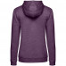 Толстовка с капюшоном женская Hoodie, фиолетовый меланж, WW04W616