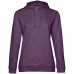 Толстовка с капюшоном женская Hoodie, фиолетовый меланж, WW04W616