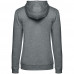 Толстовка с капюшоном женская Hoodie, темно-серый меланж, WW04W623 Толстовка с капюшоном женская Hoodie, темно-серый меланж, WW04W623