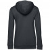 Толстовка с капюшоном женская Hoodie, темно-серая, WW04W669 Толстовка с капюшоном женская Hoodie, темно-серая, WW04W669