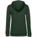 Толстовка с капюшоном женская Hoodie, темно-зеленая, WW04W882 Толстовка с капюшоном женская Hoodie, темно-зеленая, WW04W882