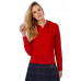 Толстовка женская Hooded Full Zip красная, WW642004 Толстовка женская Hooded Full Zip красная, WW642004