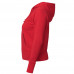 Толстовка женская Hooded Full Zip красная, WW642004 Толстовка женская Hooded Full Zip красная, WW642004